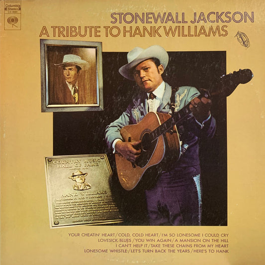 Stonewall Jackson : A Tribute To Hank Williams (LP, Album, Ter)