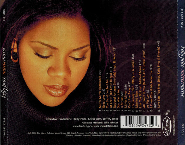 Kelly Price : Mirror Mirror (CD, Album)