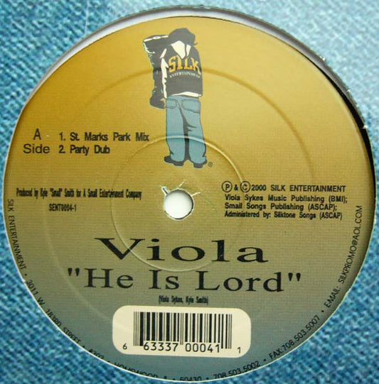 Viola Sykes : He Is Lord (12")