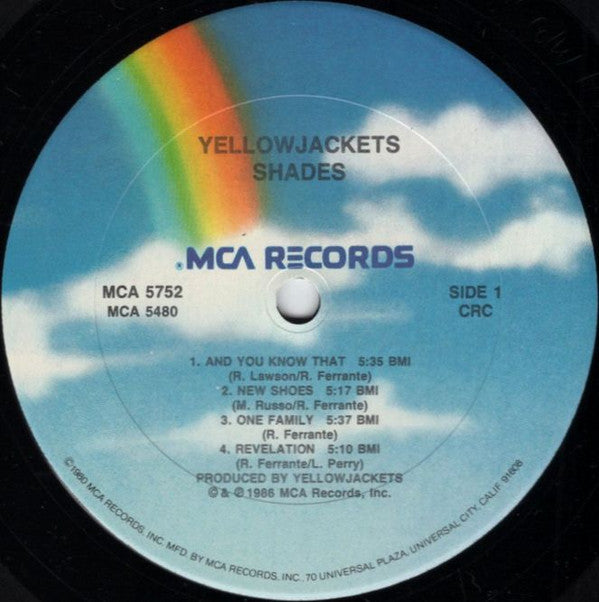 Yellowjackets : Shades (LP, Album, Club)