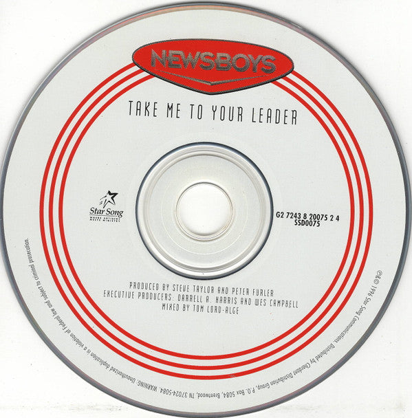 Newsboys : Take Me To Your Leader (CD, Album)