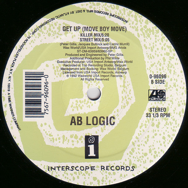 AB Logic : Get Up (Move Boy Move) (12")