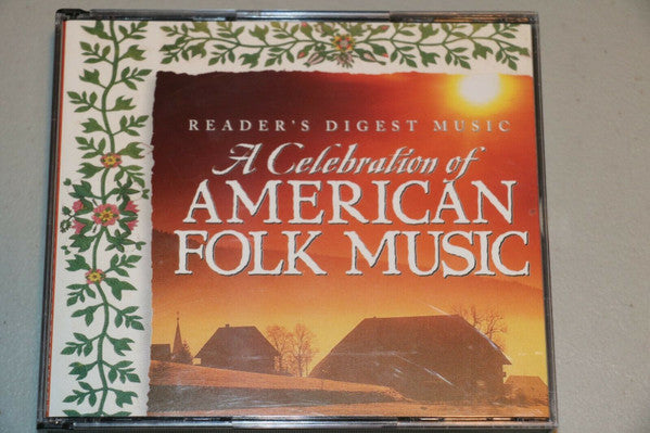 Various : A Celebration Of American Folk Music (4xCD, Comp, RM)