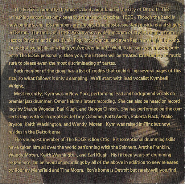 The Edge (143) : In Pursuit of Phatness (CD, Album)