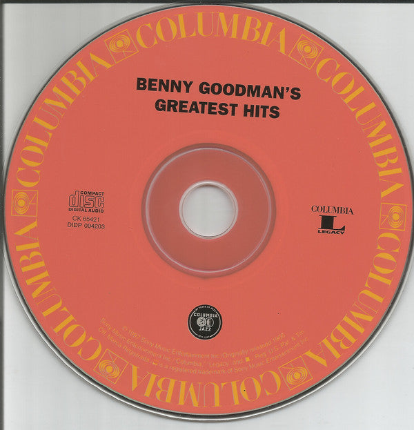 Benny Goodman : Benny Goodman's Greatest Hits (CD, Comp, RE)