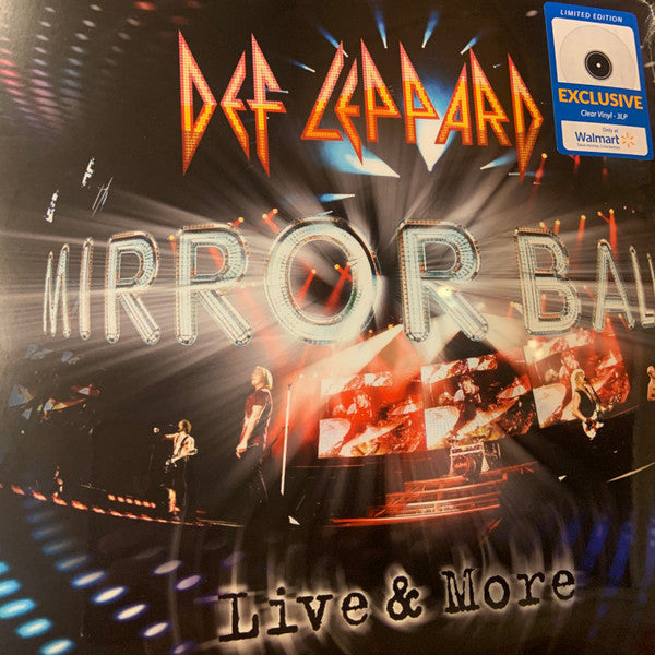 Def Leppard : Mirror Ball - Live & More (3xLP, Ltd, Cle)
