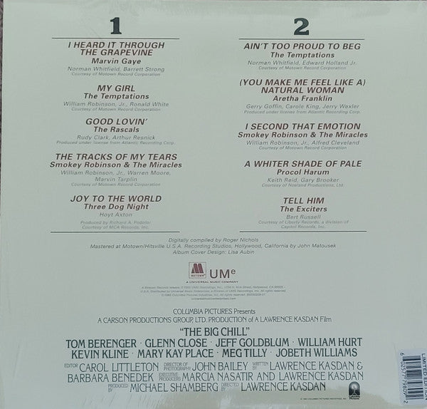 Various : The Big Chill Original Soundtrack Limited Color Edition (LP, Comp, Ltd, RE, Smo)