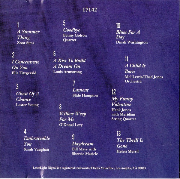 Various : Essential Jazz Ballads, Volume 1 (CD, Comp, RM)