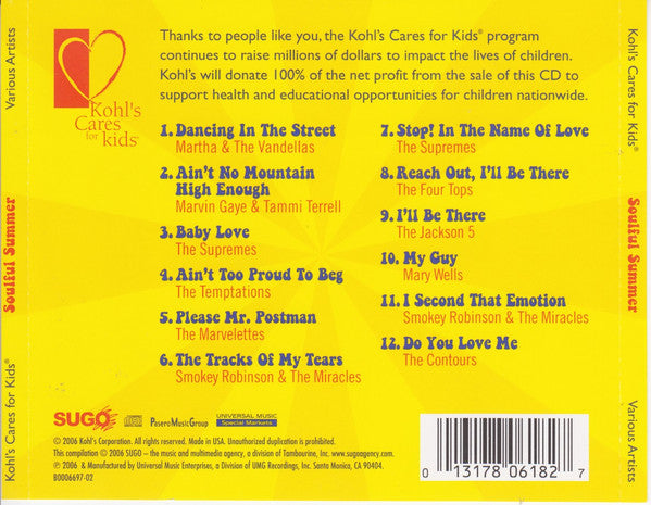 Various : Soulful Summer (CD, Comp)