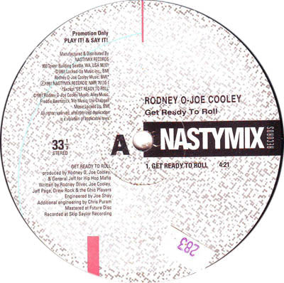 Rodney O & Joe Cooley Featuring Insane Poetry : Get Ready To Roll (12", Promo)