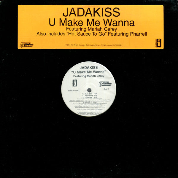 Jadakiss Featuring Mariah Carey : U Make Me Wanna (12")