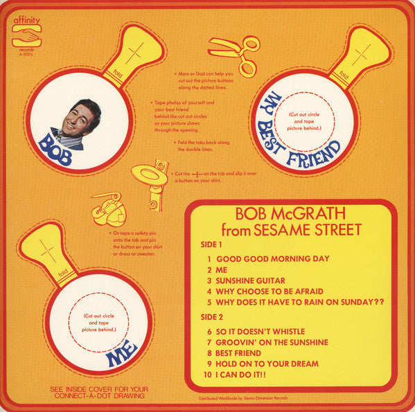 Bob McGrath : Bob McGrath From Sesame Street (LP, Album)