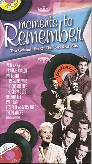 Various : Moments To Remember - The Golden Hits Of The '50s And '60s (4xCD, Comp)