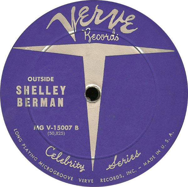 Shelley Berman : Outside Shelley Berman (LP, Album, Mono)