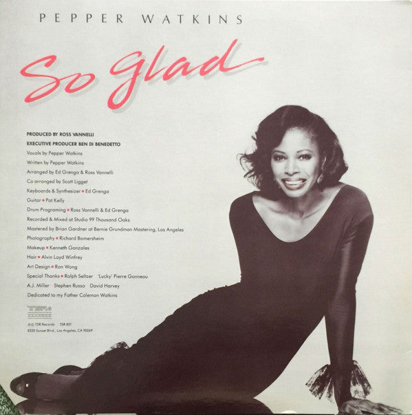Pepper Watkins : So Glad (12")
