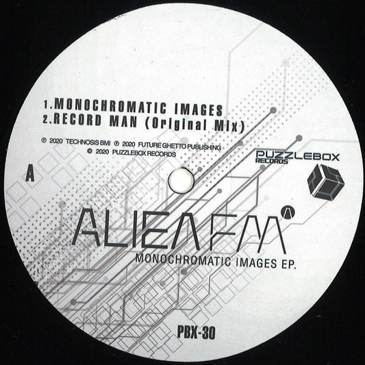 Alien FM : Monochromatic Images EP (12", EP)