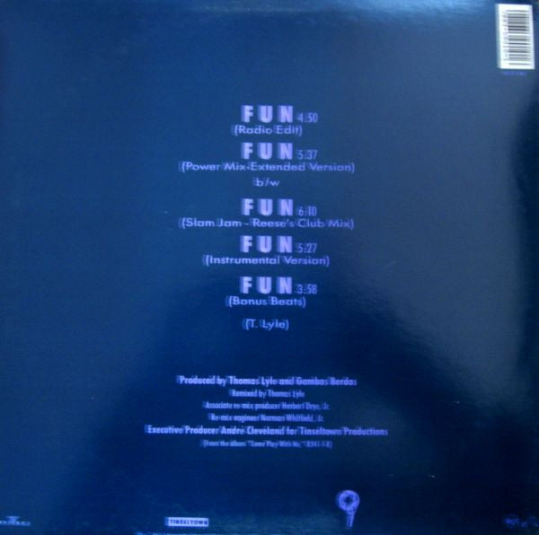 Grady Harrell : Fun (12", Promo)