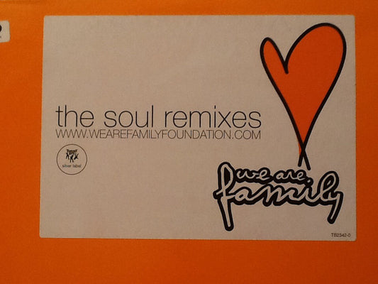 We Are Family Collective : We Are Family (The Soul Remixes) (12", Promo)
