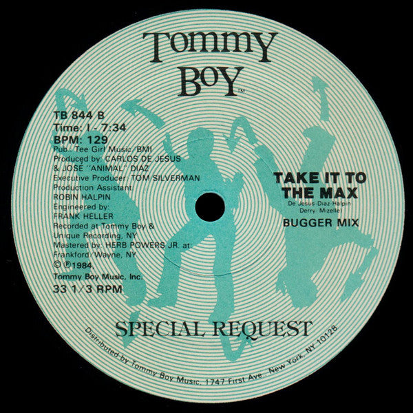 Special Request (2) : Take It To The Max (12")