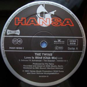 The Twins : Love Is Blind (12")