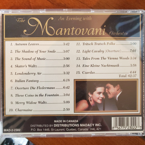 The Mantovani Orchestra : An Evening With The Mantovani Orchestra (CD, Album)