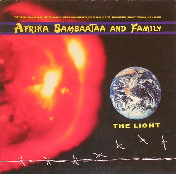 Afrika Bambaataa & Family : The Light (LP, Album, Gat)