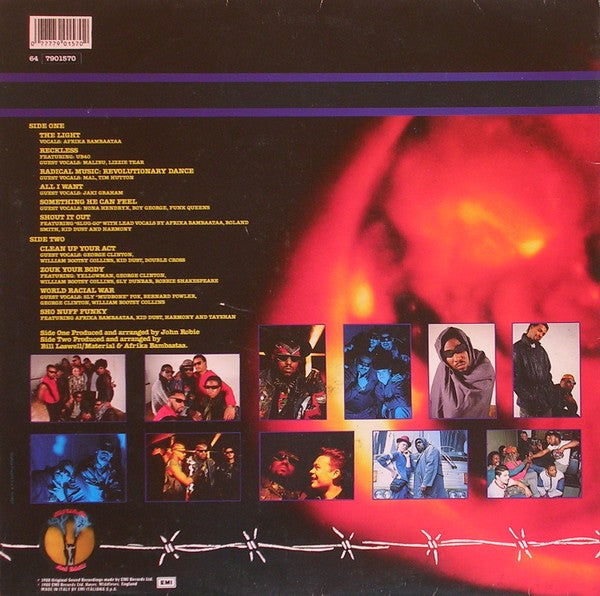 Afrika Bambaataa & Family : The Light (LP, Album, Gat)