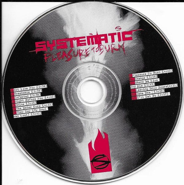 Systematic (6) : Pleasure To Burn (CD, Album, Promo, Cle)