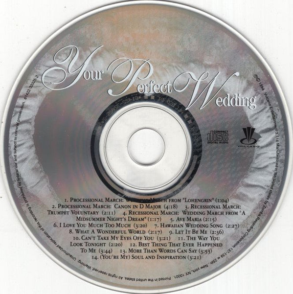 Various : Your Perfect Wedding (CD, Comp)