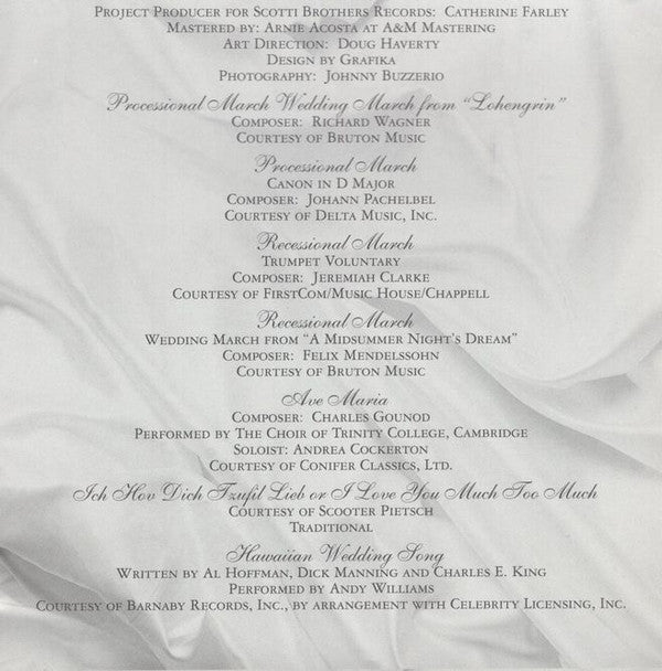 Various : Your Perfect Wedding (CD, Comp)