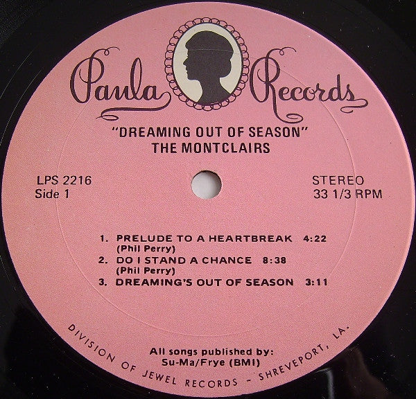 The Montclairs : Dreaming Out Of Season (LP, Album)