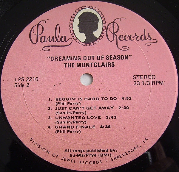 The Montclairs : Dreaming Out Of Season (LP, Album)