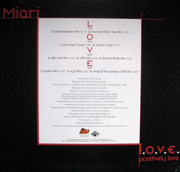 Miari : L.O.V.E. Positively Love (2x12")