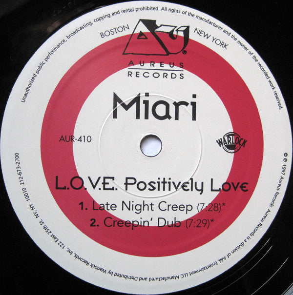 Miari : L.O.V.E. Positively Love (2x12")