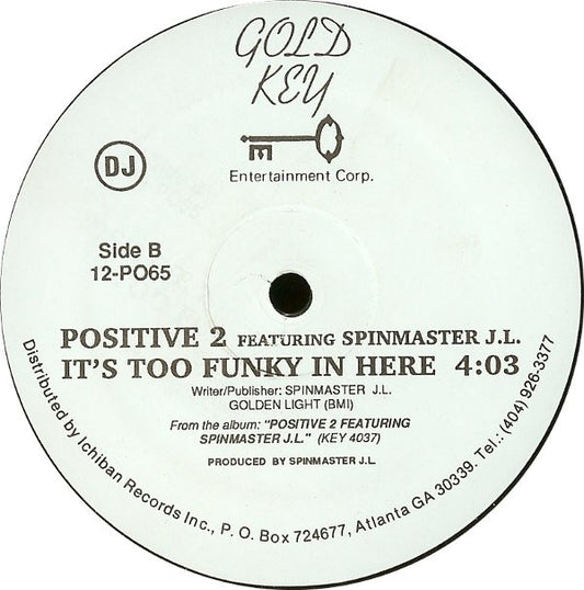 Positive Two Featuring Spinmaster JL : Beware (12", Promo)