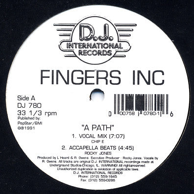 Fingers Inc. : A Path (12", RE)