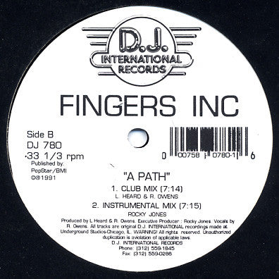 Fingers Inc. : A Path (12", RE)