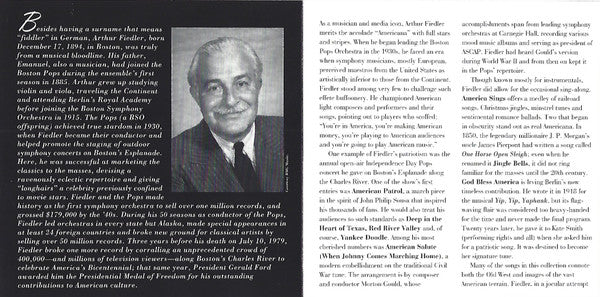 Arthur Fiedler & The Boston Pops Orchestra : Americana Cavalcade (CD, Comp)