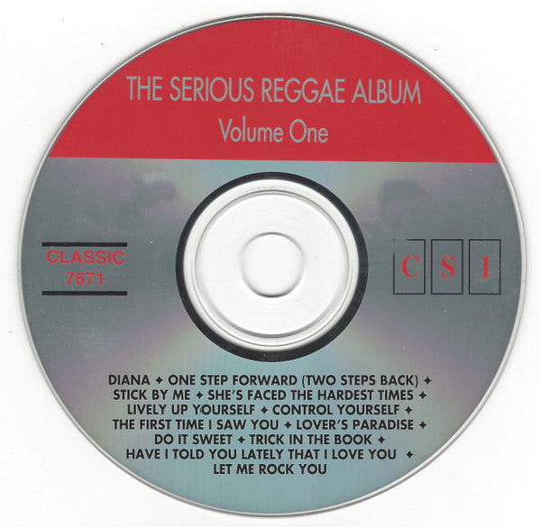 Various : The Serious Reggae Album Volume One (CD, Comp)