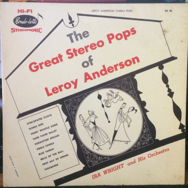 Ira Wright And His Orchestra : The Great Stero Pops of Leroy Anderson (LP)
