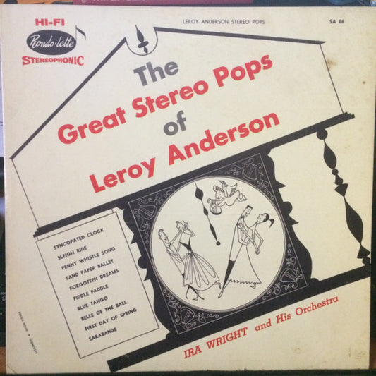 Ira Wright And His Orchestra : The Great Stero Pops of Leroy Anderson (LP)