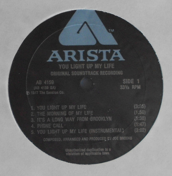 Joseph Brooks : You Light Up My Life (LP)