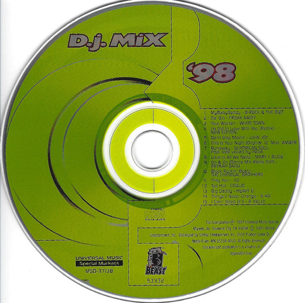 Various : D.J. Mix '98 Vol. 1 (CD, Comp)