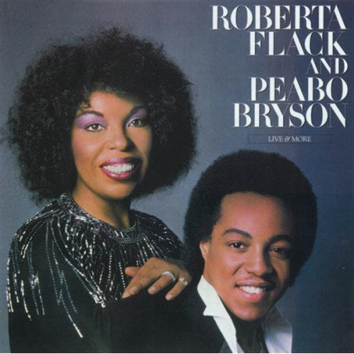 Roberta Flack And Peabo Bryson : Live & More (2xLP, Album, SP )