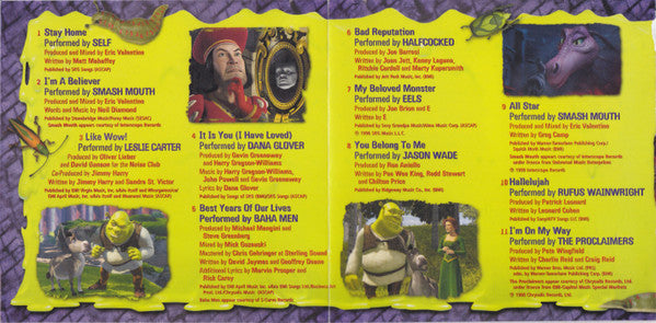 Various : Shrek (Music From The Original Motion Picture) (CD, Album, UML)