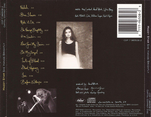 Mazzy Star : She Hangs Brightly (CD, Album, RE, RP)