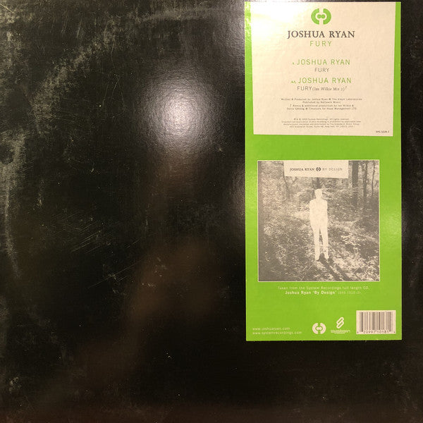 Joshua Ryan : Fury (12")
