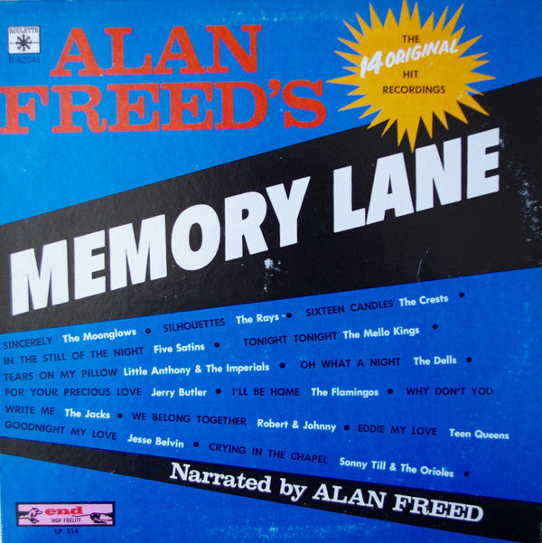 Various : Alan Freed's Memory Lane (LP, Comp, RE, Bes)