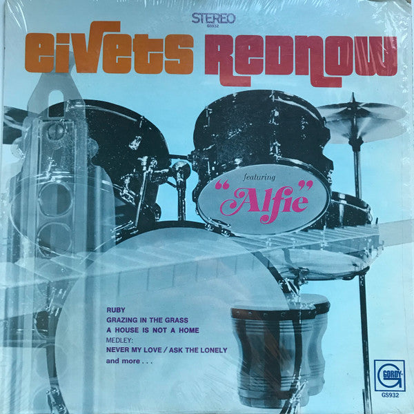 Stevie Wonder : Eivets Rednow (LP, Album, Ind)