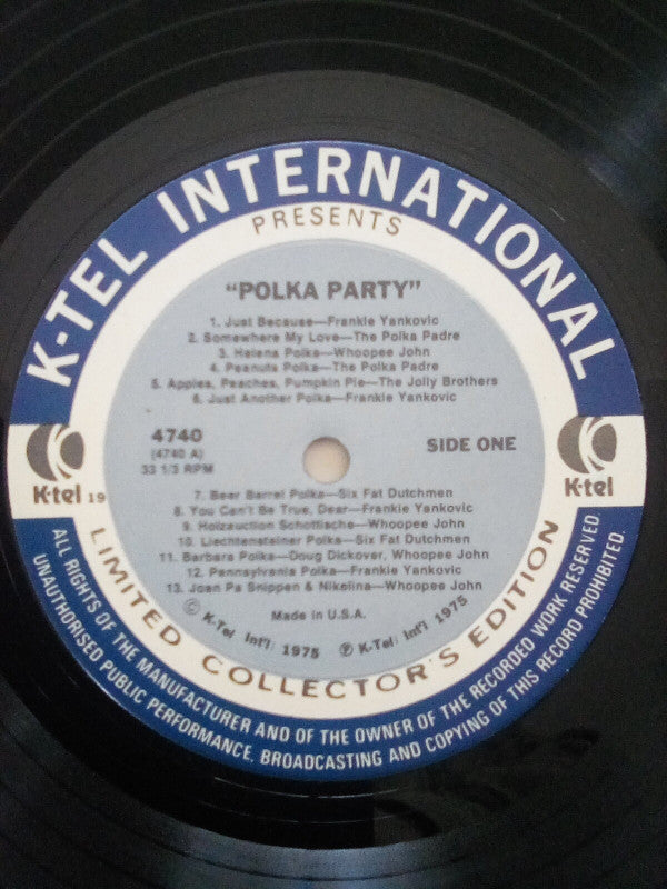 Various : Polka Party: 25 Great Hits (LP, Comp, Ltd)